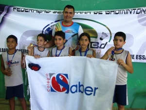 Colégio O Saber: destaque na 3ª etapa do campeonato sergipano de badminton 2014